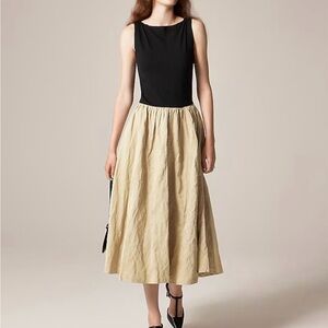 J. Crew Boatneck Mixi Dress